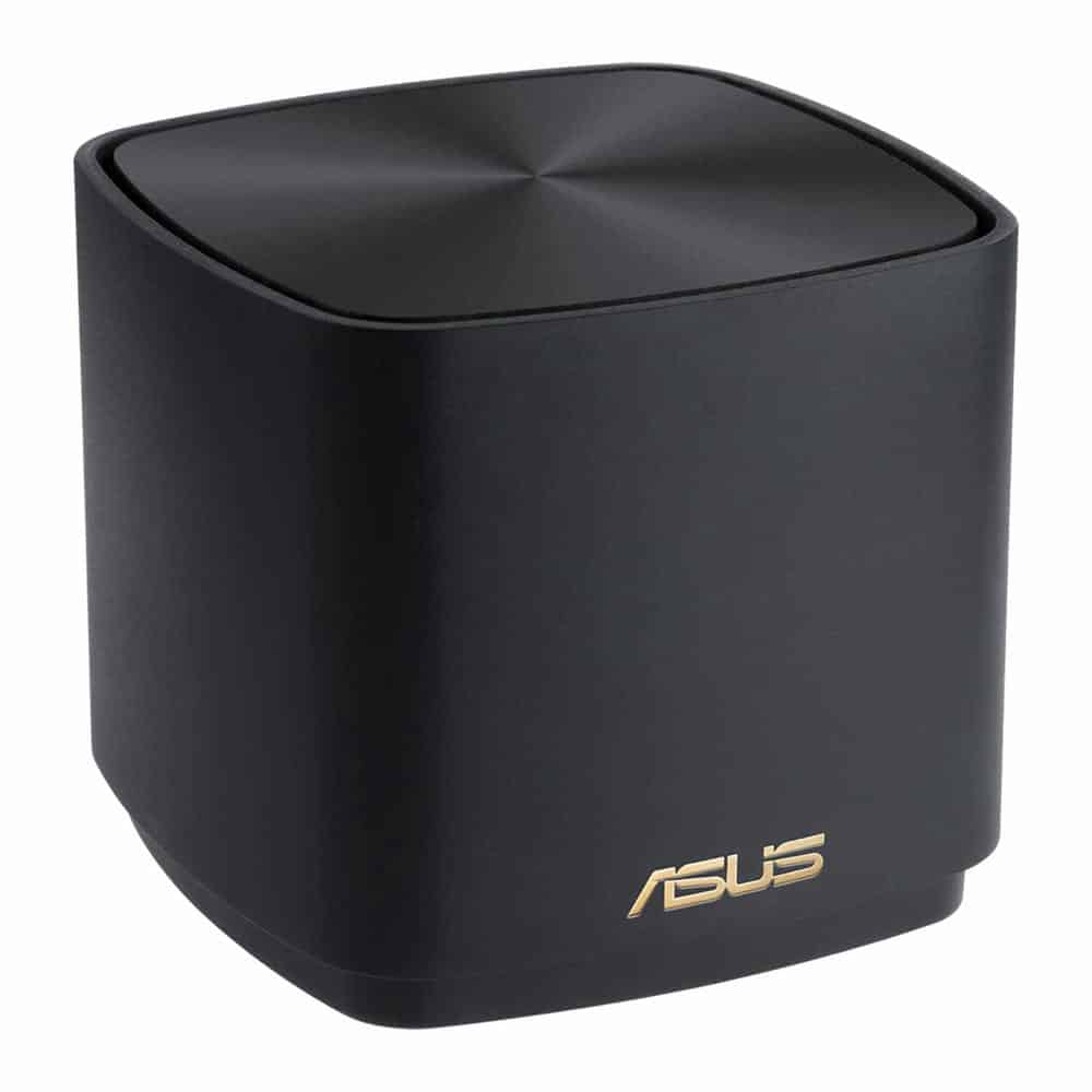 (image for) ASUS Dual-Band ZenWiFi XD4 Plus (2-Pack) AX1800 Home Mesh WiFi System - Black